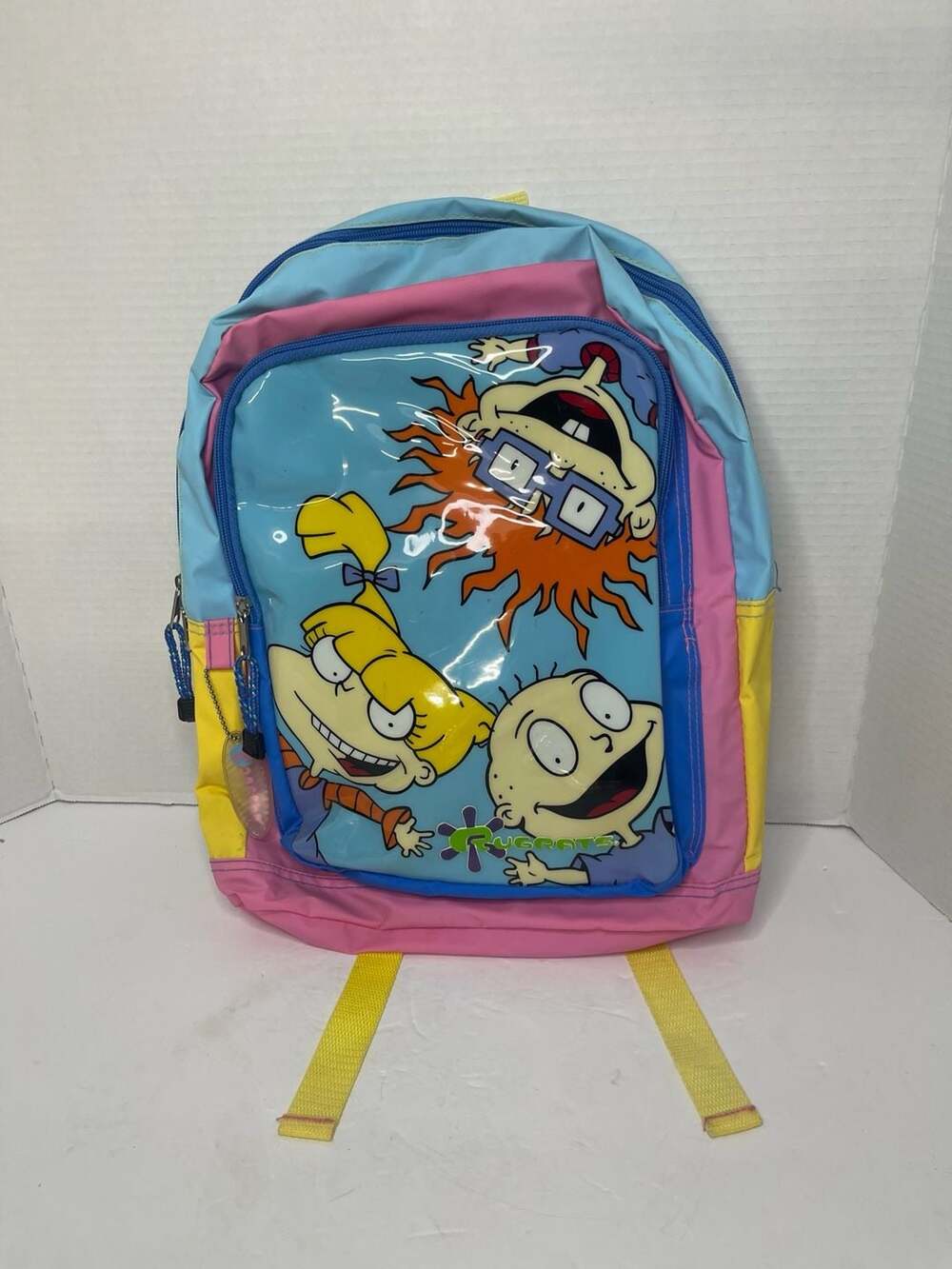 Vintage 1999 Nickelodeon Rugrats Character Graphic Backpack